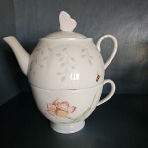 Lenox Butterfly Meadow Tea For One Set